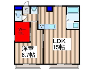 メゾン別所Ⅲの物件間取画像